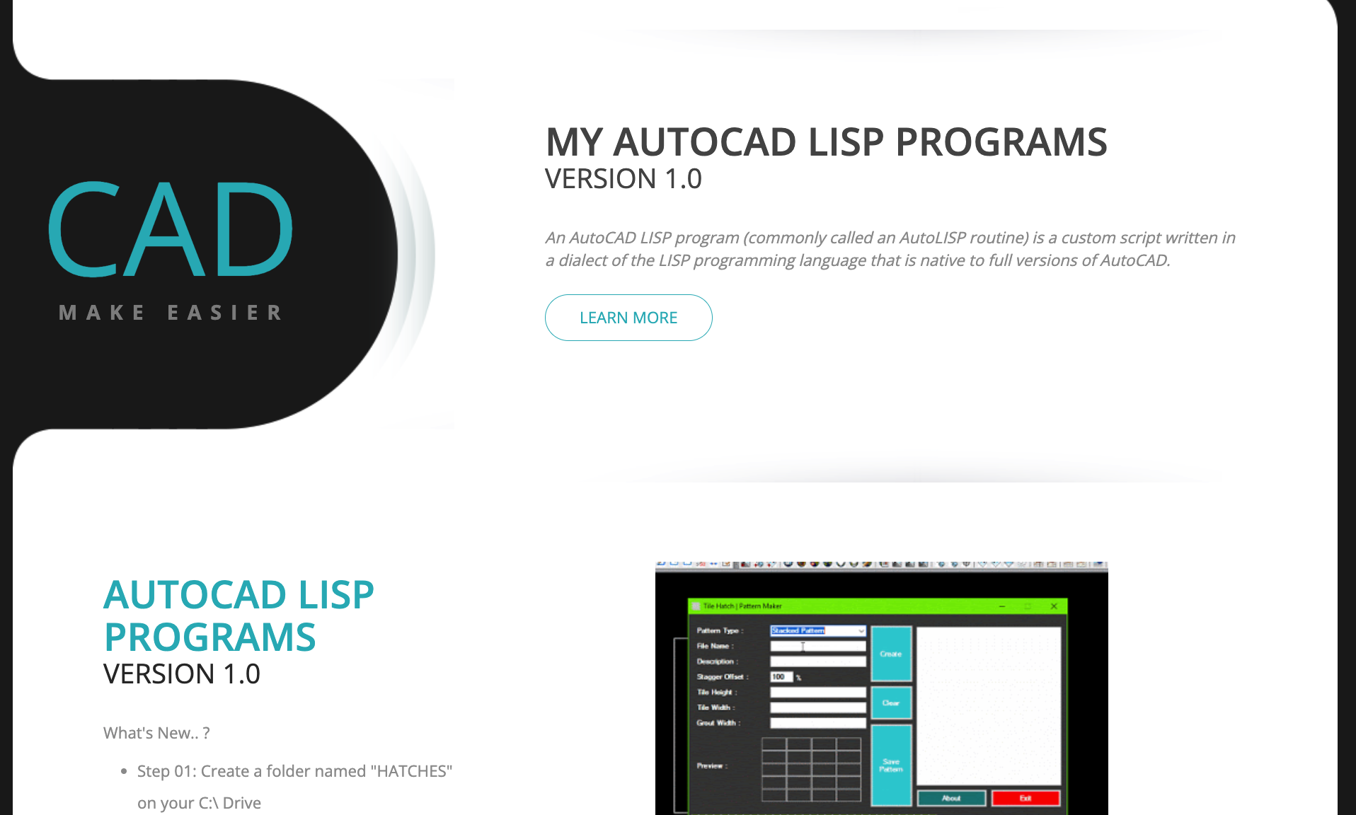 A laptop screen displaying clean AutoLISP programming code structures